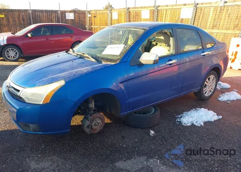 2010 Ford Focus Sel из США, поврежденный, VIN 1FAHP3HN5AW206676